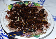 carpaccio tonno olive taggiasche